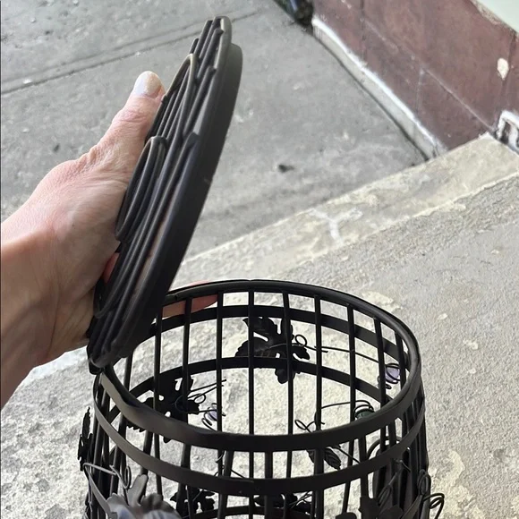 Metal! White Snowman and Black Wine Cork Holder Set - Picture 14 of 16